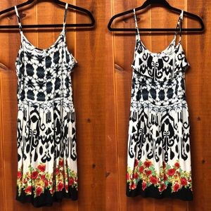 Colorful Printed Xhilaration Summer Dress